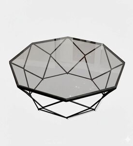 Home Deco and More Hexnet Diameter Coffee Table, Packshot View