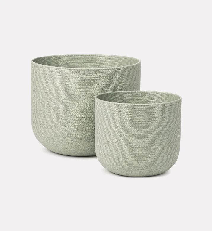 Home Deco and More Metal 2-lights Planters Set, Packshot View