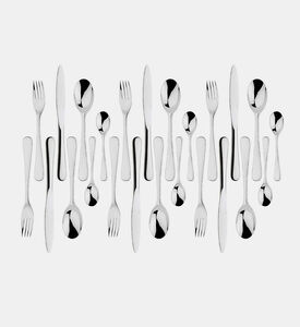 Solid Hand Cutlery 24-piece Set