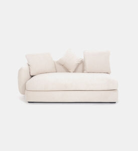 Home Deco and More Marley Left-sided Sofa Corner, Beige, Packshot View