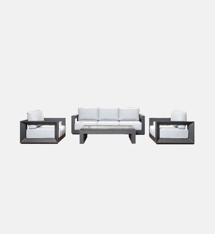 Home Deco and More Zeus 4-piece Table & Sofa Set, Packshot View