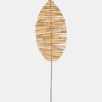 Wooden Leaf With Branch