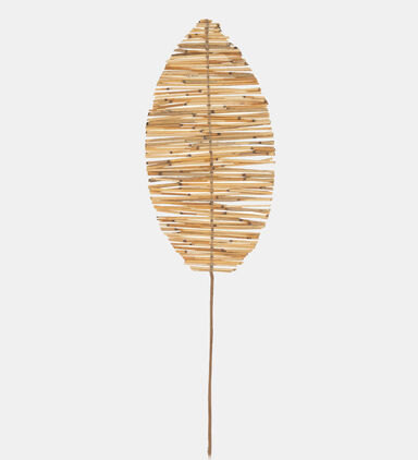 Wooden Leaf With Branch
