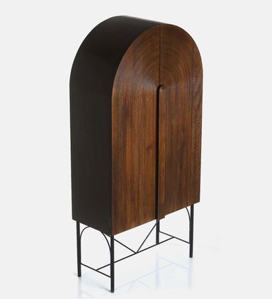 Pillar Mango Wood Cabinet