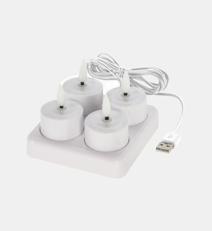 Home Deco and More Tealight With Led Set 4pcs, Packshot View