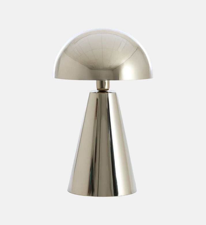 Light and Living Surrina Metal Table Lamp, 31x49-cm, Silver, Packshot View