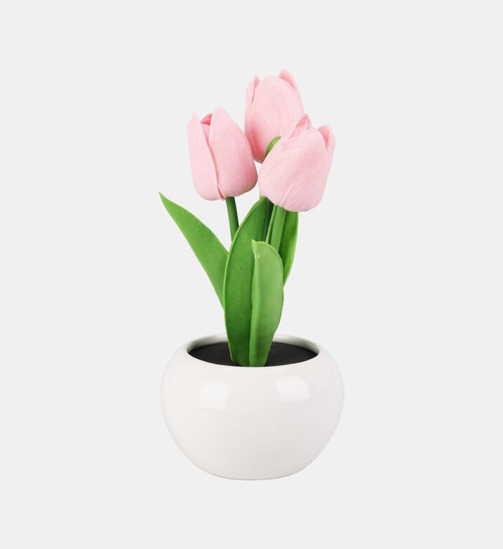 Led Artificial Tulips-in-pot