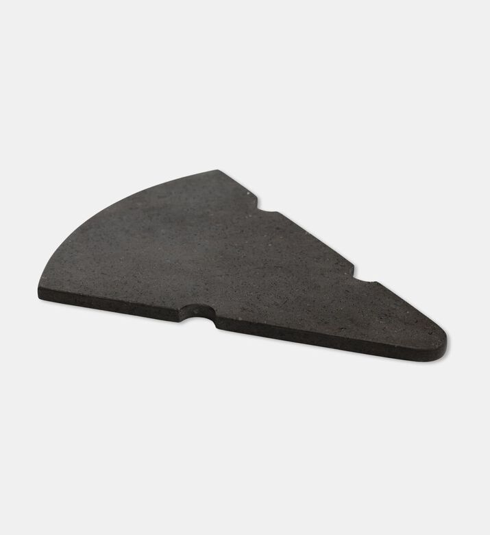 Marble and Beyond Cheese-shaped Porcelain Serving Board, Packshot View