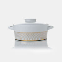 Oliva Porcelain Soup Tureen - 24 Cm