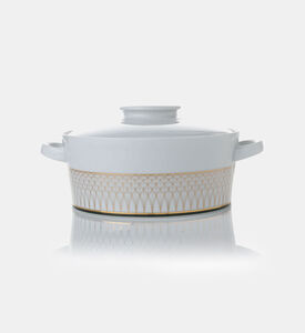 Oliva Porcelain Soup Tureen - 24 Cm