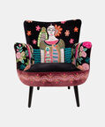 Frida Mango Wood Arm Chair