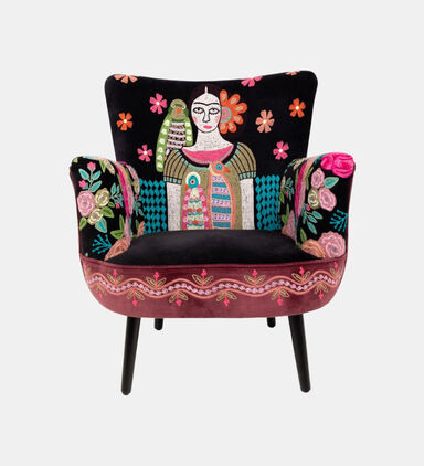 Frida Mango Wood Arm Chair