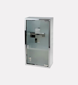 Bathroom Solutions Steel Medicine Cabinet, Packshot View