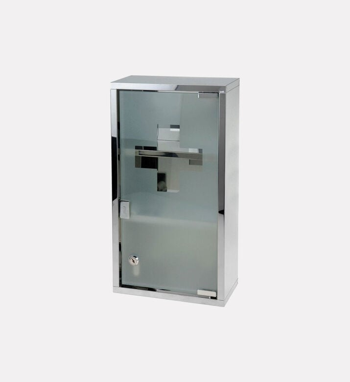Bathroom Solutions Steel Medicine Cabinet, Packshot View