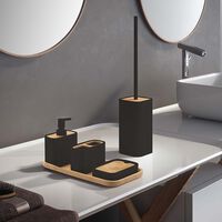 Ninfea Resin Bamboo Soap Dispenser