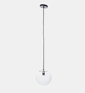 Pendant Lamp Clear Glass Ball Three Pins