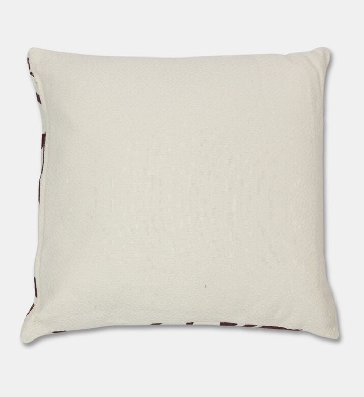 Home Deco and More Tula Printed Chenille Yarn Cushion, Packshot View