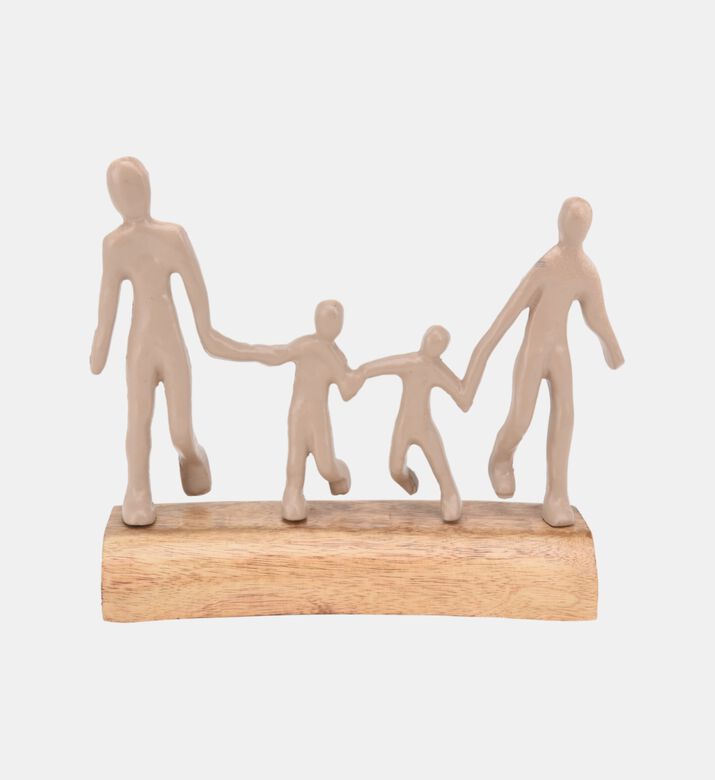 Aluminum Family Statue