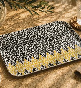 Images D'Orient Safra Rectangular Tray, Packshot View