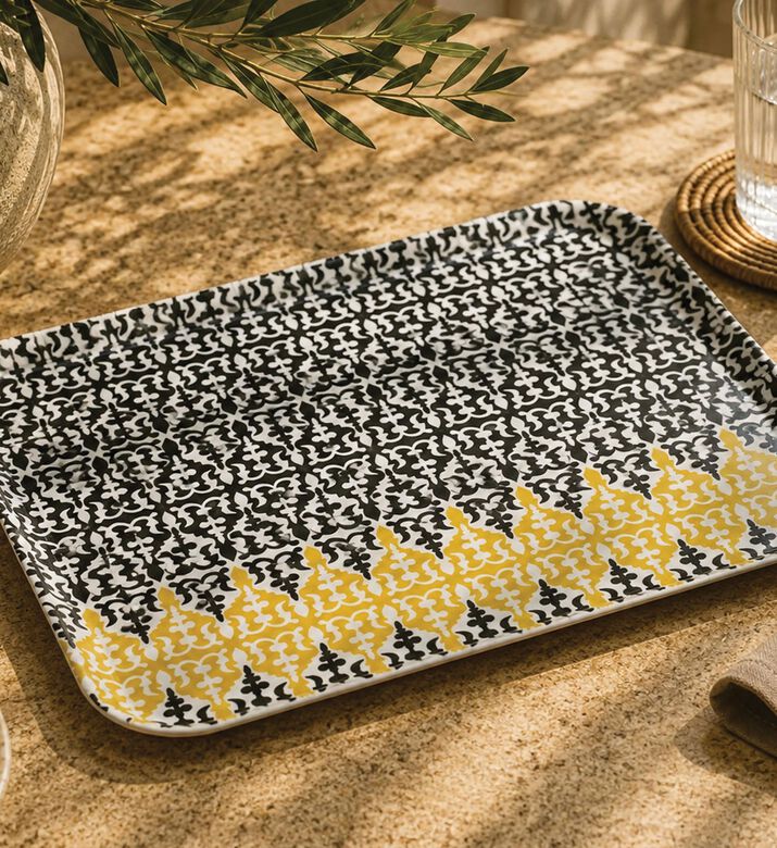 Images D'Orient Safra Rectangular Tray, Packshot View