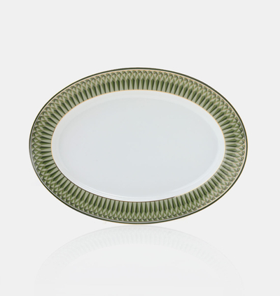 Oliva Plate Oval - 34 Cm
