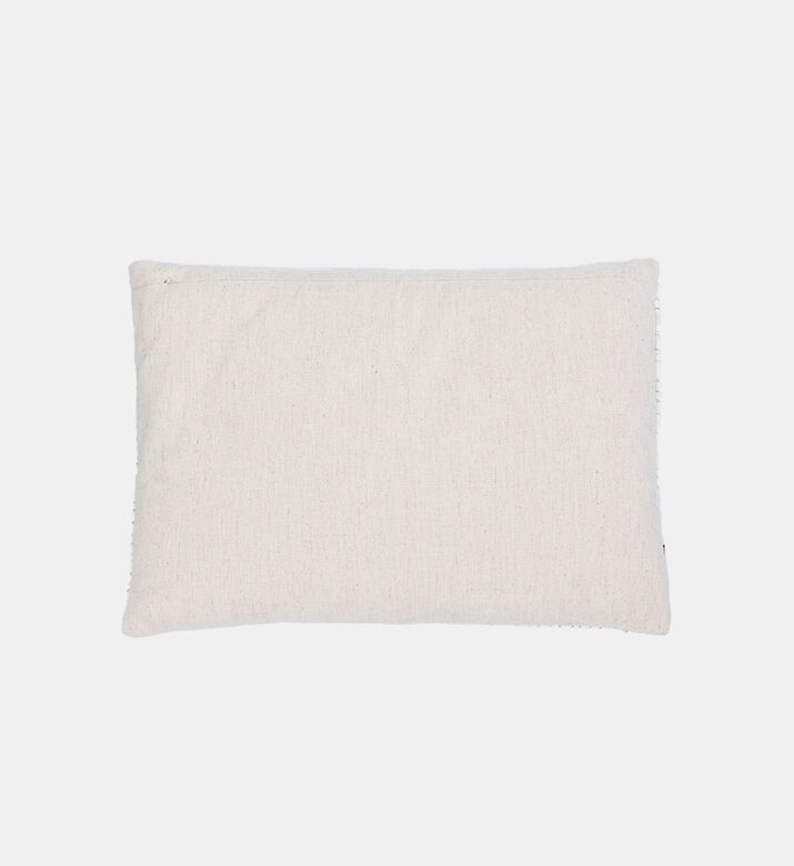 Dome Embroidered Print Pillow