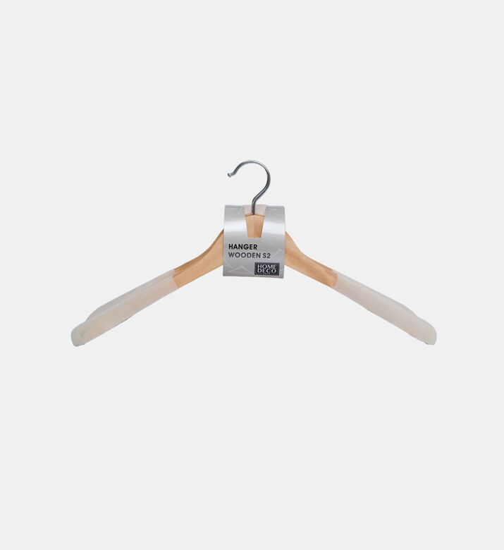Home Deco and More Wood Clothes Hanger, Packshot View
