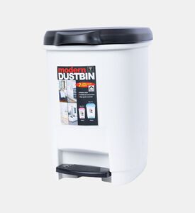 Home Deco and More Plastic Step-on Pedal Bin - 10 W, Packshot View