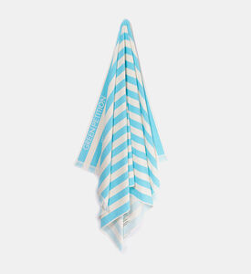 Green Petition Delmor Stripped Beach Towel, Blue, 100x180-cm, Packshot View
