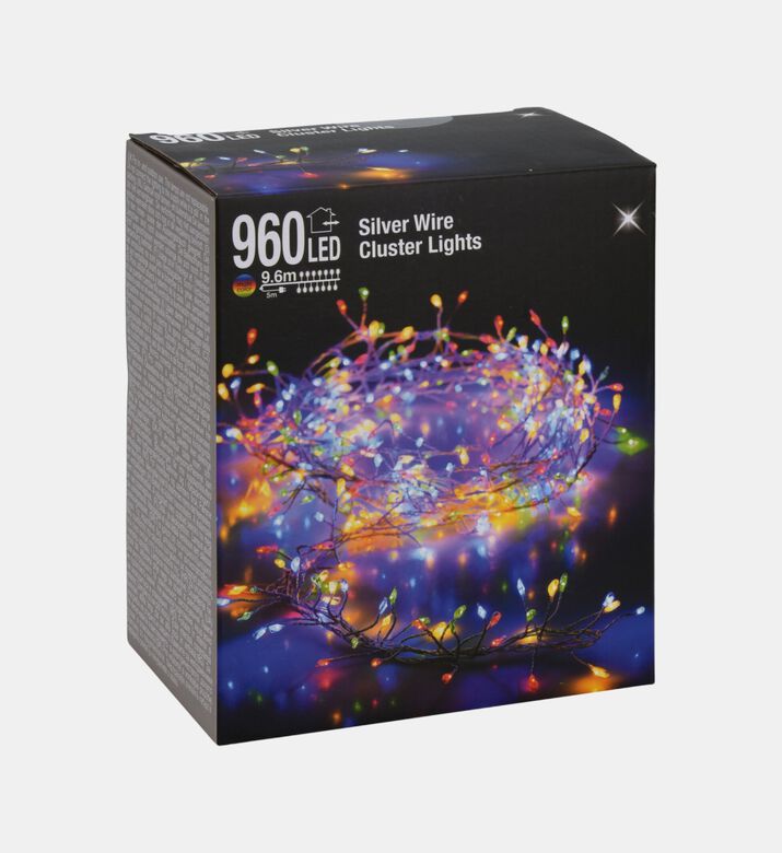 Home Deco and More Silverwire 960l Multi Cluster, Packshot View
