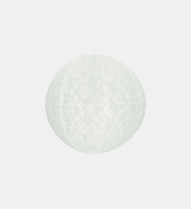 Floral Fabric Pendant Lantern