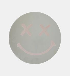 Home Deco and More Glass Square-shape Mirror, Pink, Packshot View