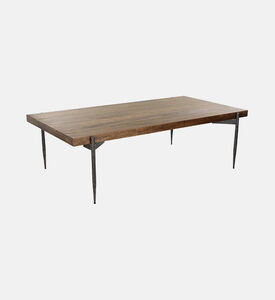 Forge Country Finish Top Coffee Table