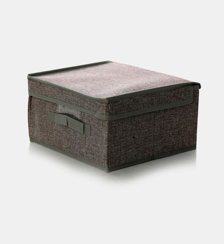 Tiger-print Storage Box