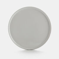 Ceramic Ribbed Dinner Plate