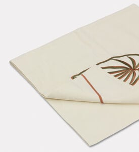 Home Deco and More Leaf Embroidered Table Runner, Packshot View