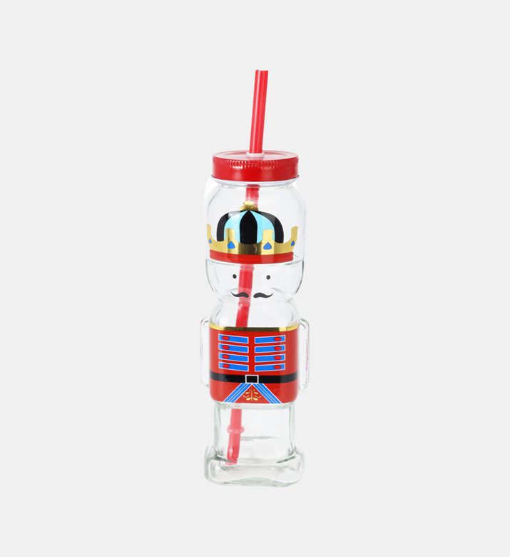 Home Deco and More Glass Drinking Nutcracker, Packshot View