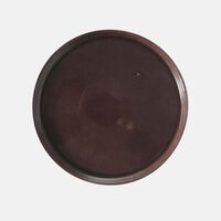 Ceramic Trimmedmed Dessert Plate