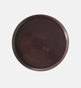 Ceramic Trimmedmed Dessert Plate