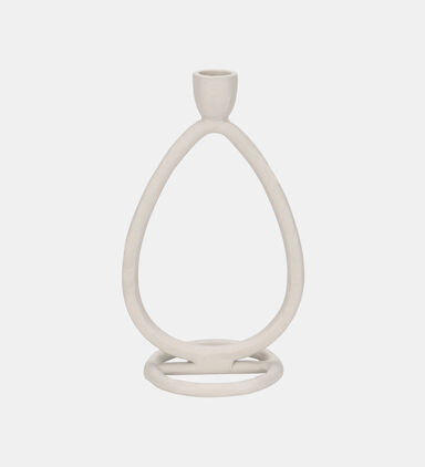Aluminum Oval Candle Holder