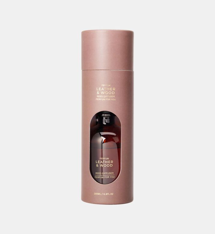 Home Deco and More Glass Large Natural Reeds Diffuser, Packshot View