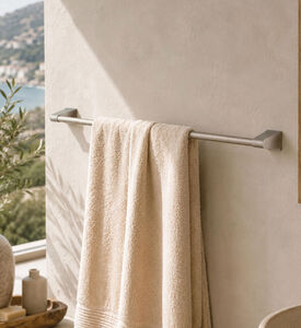 Metaltex City Frost Metal Hanging Bar, Packshot View