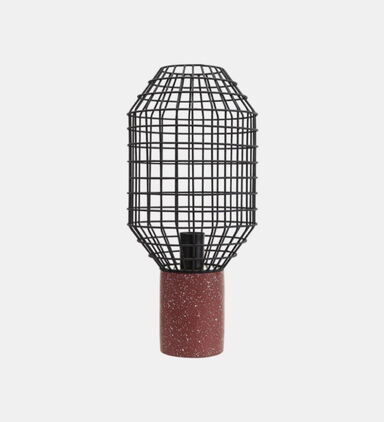 Iron Table Lamp Cage