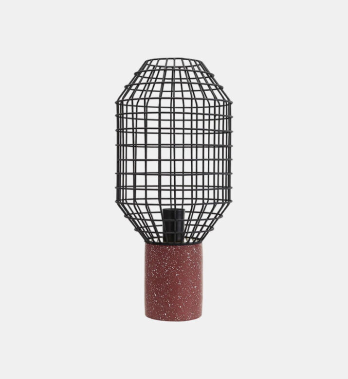 Iron Table Lamp Cage