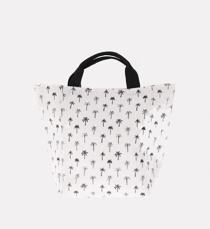 Home Deco and More Palm Tree-print Lunch Cooler Bag, Packshot View