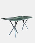 Parson Marble Iron Dinner Table