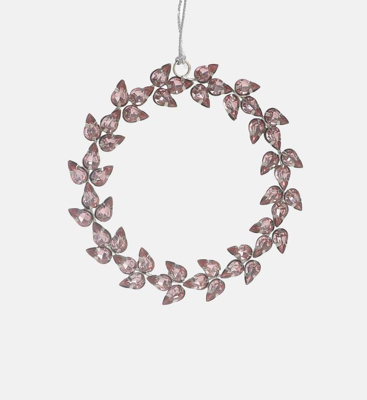 Jeweled Wreath Hanging Decoration