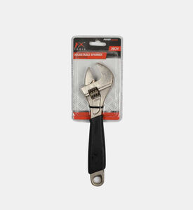 Home Deco and More Chrome Adjustable Wrench 8-inch, Packshot View