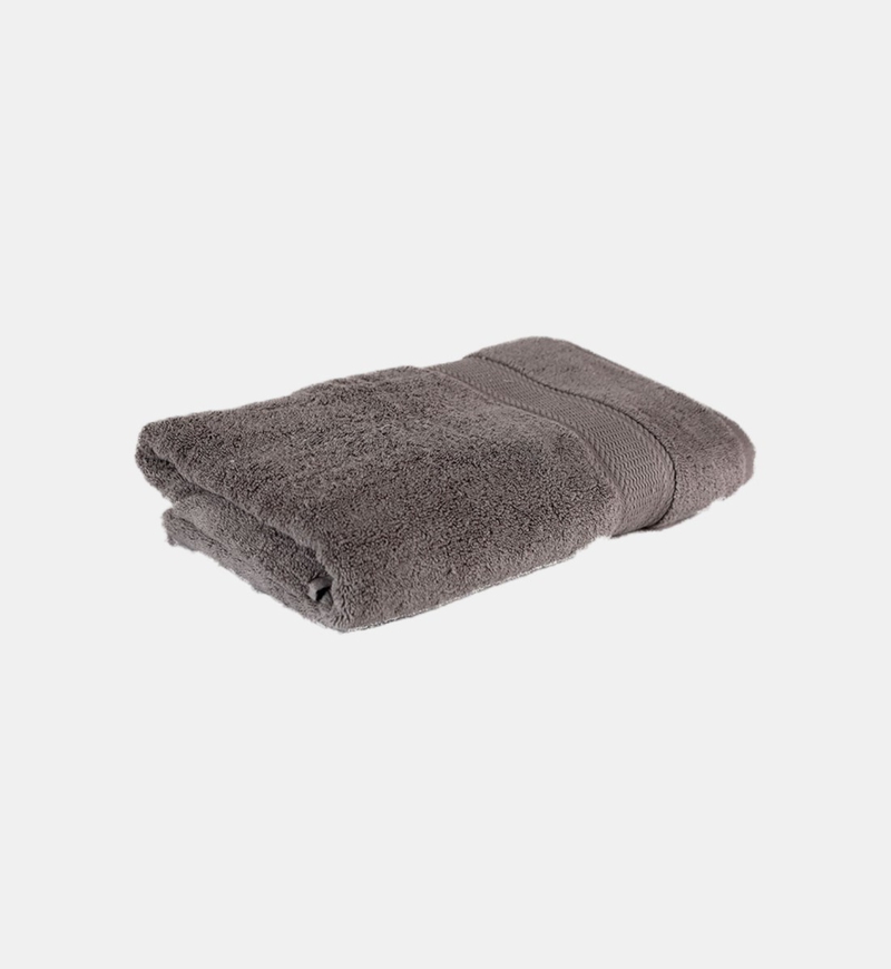 Fabric Bordered Bath Towel
