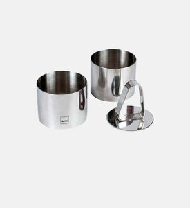 Kela Dessert Stainless Steel Ring Set 7.5 Cm, Packshot View
